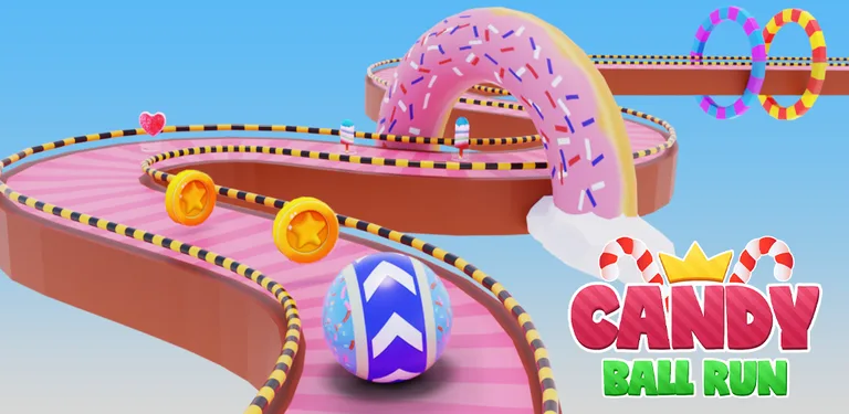 Candy Ball Run - Rolling Games cover image