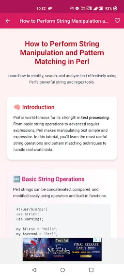 Perl Programming screenshot 4