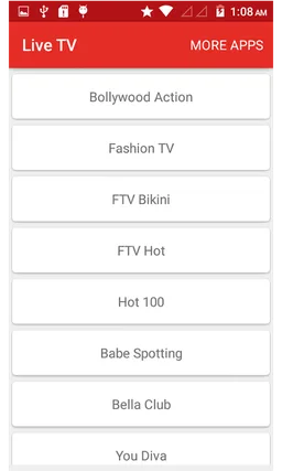 Live TV - Indian Channels screenshot 2
