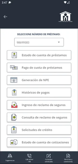 FSV APP screenshot 2