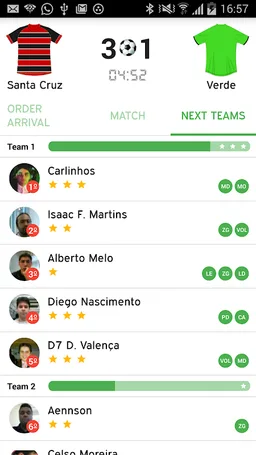 Peladeiros - Soccer Players screenshot 6