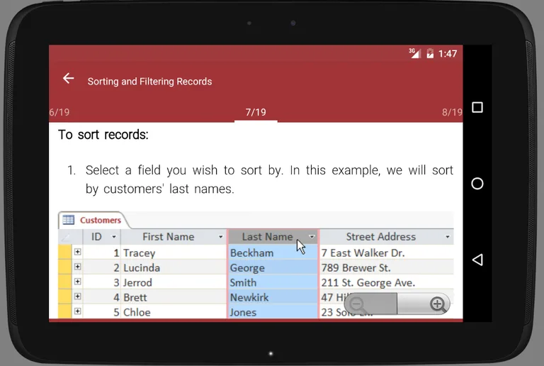 Learn Access screenshot 4