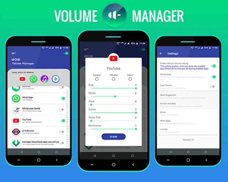 Volume Control per app screenshot 1