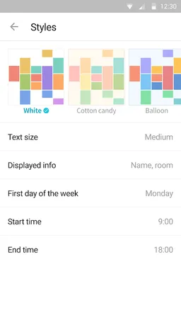 Timetable : Simple & Colorful screenshot 5