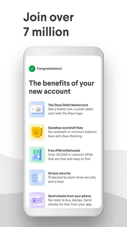 Dave - Banking For Humans screenshot 3