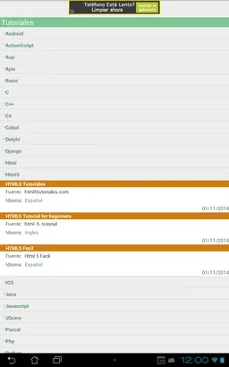 TutosApp Tutoriales para todos screenshot 3