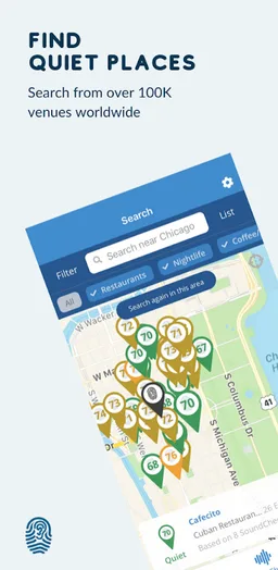 SoundPrint, Find Quiet Places screenshot 7