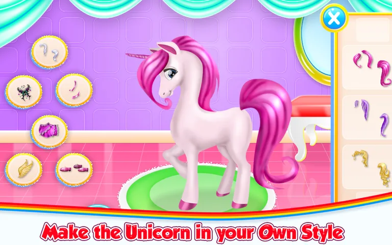 Colorful Unicorn Caring screenshot 7