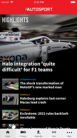 Autosport screenshot 2