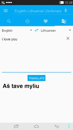 English-Lithuanian Dictionary screenshot 4