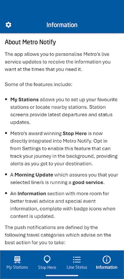 metroNotify screenshot 5
