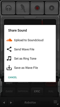 RoboVox Voice Changer screenshot 3