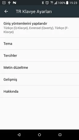 Turkish Keyboard screenshot 2