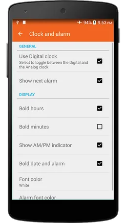 Star Clock Widget screenshot 3