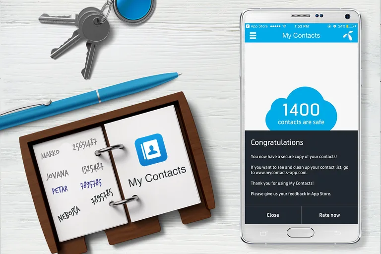 My Contacts - Phonebook Backup & Transfer App screenshot 4