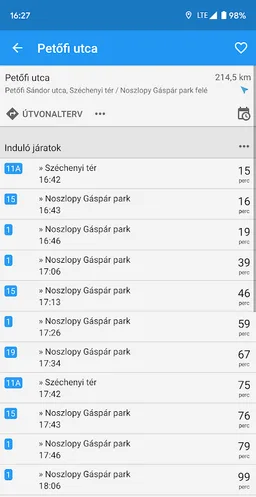 Kecskeméti Menetrend screenshot 6