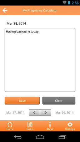 My Pregnancy Calculator screenshot 4