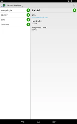 Mobile Poller for Site24x7 screenshot 5