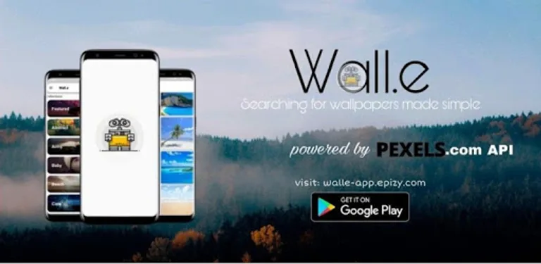 Wall.e- finding wallpapers made simple cover image