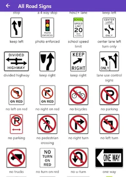 Practice Test USA & Road Signs screenshot 18