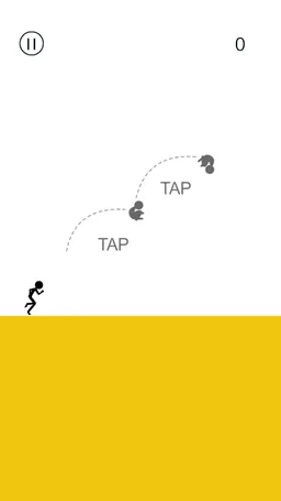Stickman Race Ninja Jump, Roll And Run to Escape screenshot 6