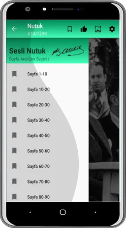 Sesli Nutuk | M. Kemal ATATÜRK screenshot 8