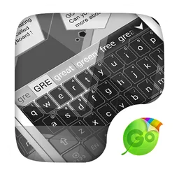 Grey GO Keyboard Theme icon