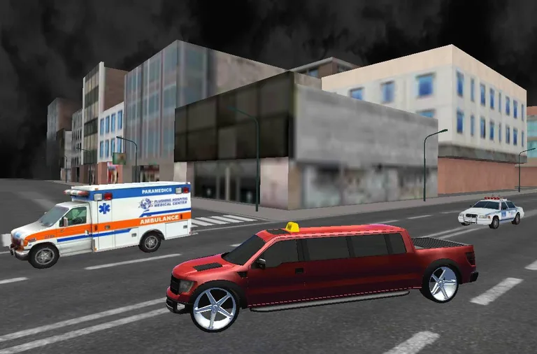 Crazy Limousine 3D City Driver screenshot 4
