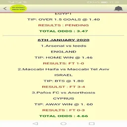 365 FOOTBALL PREDICTIONS screenshot 4