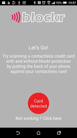 Blockr NFC RFID Card Tester screenshot 3