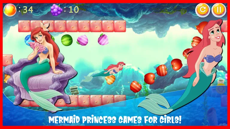 Mermaid Secrets : Girl Game screenshot 5