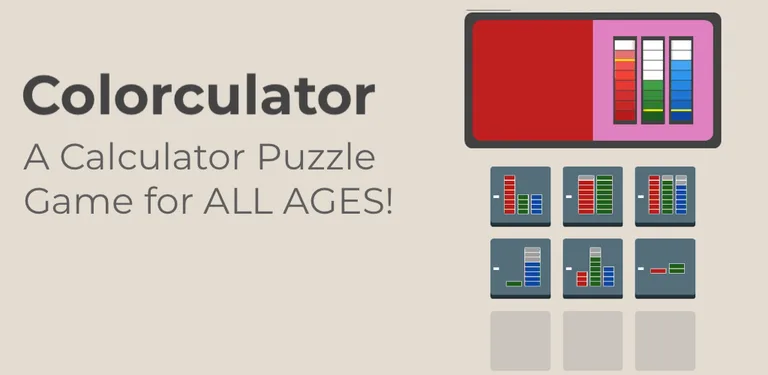 Colorculator: A Calculator Puzzle Game screenshot 4