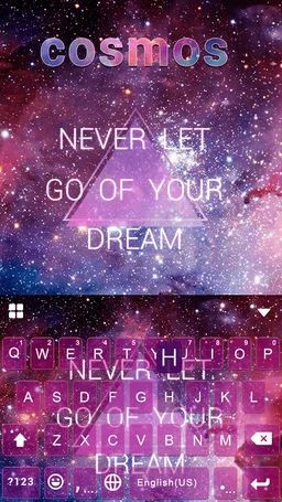 cosmos Keyboard Background screenshot 6