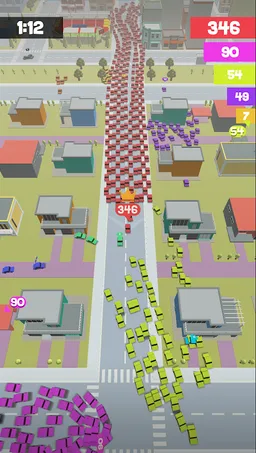 Crowd Drift Cars City io screenshot 2