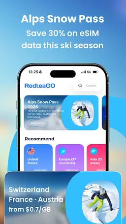 RedteaGO - eSIM Phone Internet screenshot 1