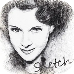 Sketch Pad - Cartoon Camera Portrait Drawing icon