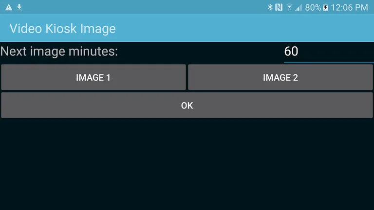 Video Kiosk Image Widget screenshot 1