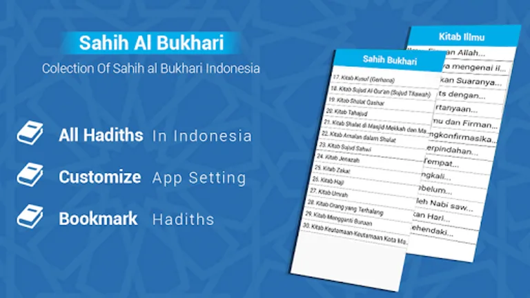 Sahih Al Bukhari (Indonesia) screenshot 1