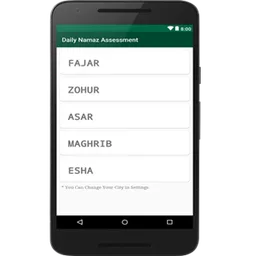 Daily Namaz Assessment screenshot 5