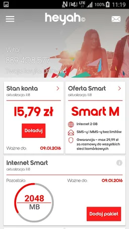 Mój T-Mobile screenshot 1
