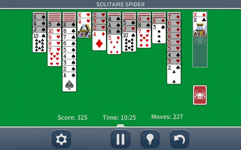 Spider Solitaire Pro screenshot 3