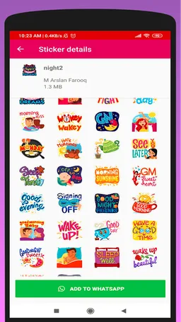 Daily Sticker-WAStickerApps screenshot 7
