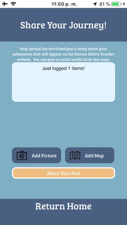 Marine Debris Tracker screenshot 7