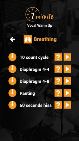 7 Minute Vocal Warm Up screenshot 1