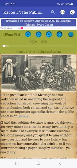 Prophet Kacou (text + audio) screenshot 6