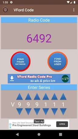 VFord Radio Security Code screenshot 5