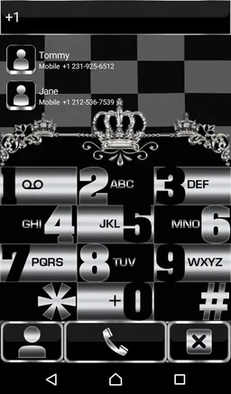 Chess Crown EXdialer theme screenshot 5