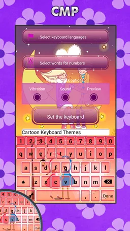 Cartoon Keyboard Themes screenshot 3