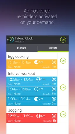Talking Clock & Timer Free screenshot 8
