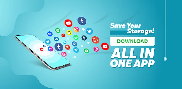 All social media apps, Social Network in one app cover image